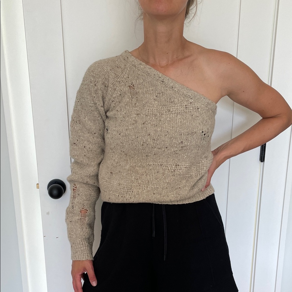Helmut Lang off-the shoulder